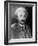 Albert Einstein-null-Framed Art Print