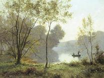 Late Summer Afternoon on the Lake-Albert Gabriel Rigolot-Giclee Print