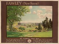 Fawley (New Forest), Poster Advertising Southern Railway-Albert George Petherbridge-Framed Premier Image Canvas