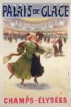 Poster Advertising the Palais De Glace Ice Rink on the Champs-Elysees-Albert Guillaume-Giclee Print