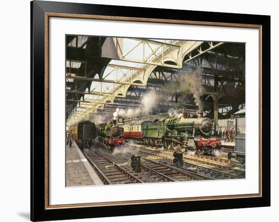 Albert Hall, Snow Hill Station-Terence Cuneo-Framed Premium Giclee Print