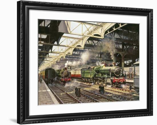 Albert Hall, Snow Hill Station-Terence Cuneo-Framed Premium Giclee Print