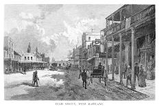 High Street, West Maitland, New South Wales, Australia, 1886-Albert Henry Fullwood-Giclee Print