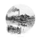 Paper Mill, Liverpool, New South Wales, Australia, 1886-Albert Henry Fullwood-Giclee Print