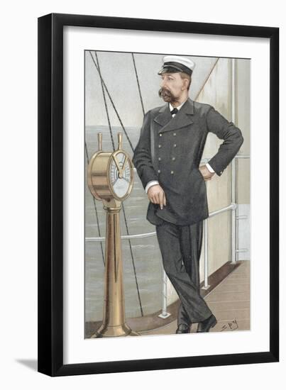 Albert I, Prince of Monaco (1848-192), Amateur Oceanographer, 1900-Spy-Framed Giclee Print