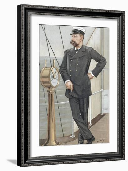 Albert I, Prince of Monaco (1848-192), Amateur Oceanographer, 1900-Spy-Framed Giclee Print