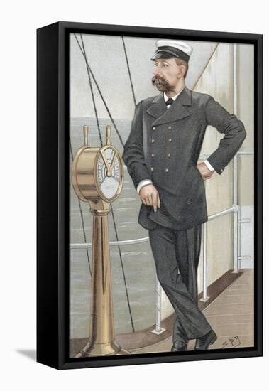 Albert I, Prince of Monaco (1848-192), Amateur Oceanographer, 1900-Spy-Framed Premier Image Canvas