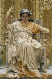 A Revery- a Look of Sadness on a Restful Face - She Hath No Cares - a Thing Hereditary in the…-Albert Joseph Moore-Giclee Print