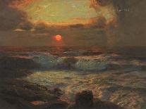 Moonlight, Cornish Coast-Albert Julius Olsson-Giclee Print