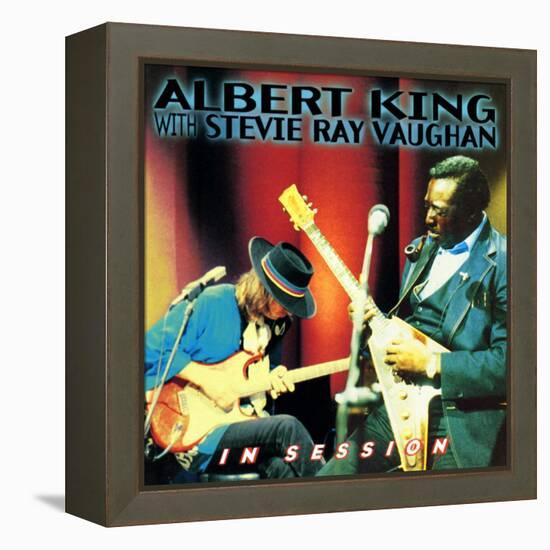 Albert King with Stevie Ray Vaughan - In Session-null-Framed Stretched Canvas