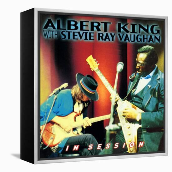 Albert King with Stevie Ray Vaughan - In Session-null-Framed Stretched Canvas