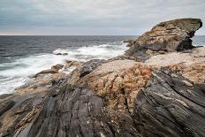 Seascape Permaquid Point Bristol Maine Usa Wild Sea, Waves Winslow Homer, Rocks Nature-Albert Knapp-Photographic Print