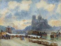 Notre Dame, Paris-Albert Lebourg-Giclee Print