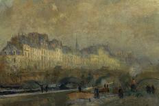 Le Pont Marie in Paris-Albert Lebourg-Giclee Print