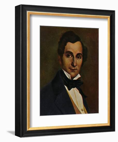 'Albert Lortzing 1801-1851. - Gemälde von Souchay', 1934-Unknown-Framed Giclee Print