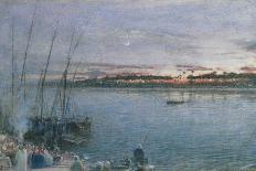 The Nile Ferry Boulac: the Nile Ferry-Albert Maignan-Giclee Print
