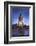 Albert Memorial at dusk, Kensington Gardens, London, England, United Kingdom, Europe-Charles Bowman-Framed Photographic Print