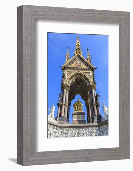 Albert Memorial, to Queen Victoria's Consort, in Summer, Kensington Gardens, South Kensington-Eleanor Scriven-Framed Photographic Print