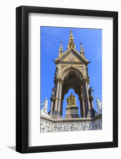 Albert Memorial, to Queen Victoria's Consort, in Summer, Kensington Gardens, South Kensington-Eleanor Scriven-Framed Photographic Print