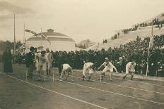 Olympic Games, 1896, Preparation for the 100-Meter Race, 1896-Albert Meyer-Framed Giclee Print