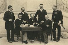 The Members of the First International Olympic Committee. Athens, Greece, 1896-Albert Meyer-Photographic Print