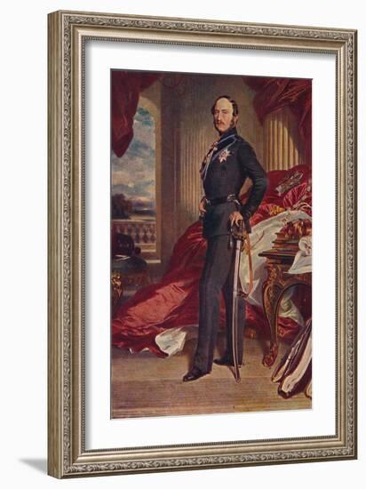 Albert, Prince Consort, 1859 (1906)-Franz Xaver Winterhalter-Framed Giclee Print