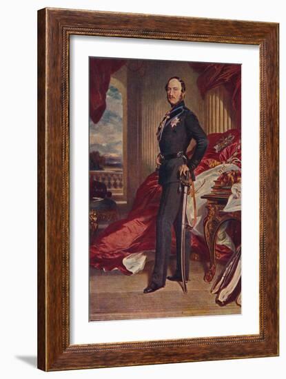 Albert, Prince Consort, 1859 (1906)-Franz Xaver Winterhalter-Framed Giclee Print