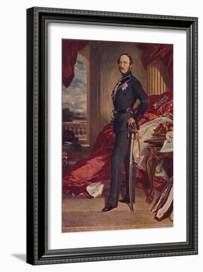 Albert, Prince Consort, 1859 (1906)-Franz Xaver Winterhalter-Framed Giclee Print