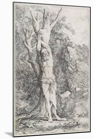 Albert, (Suffering Self-Imposed Penance), 1662-1663-Salvator Rosa-Mounted Giclee Print