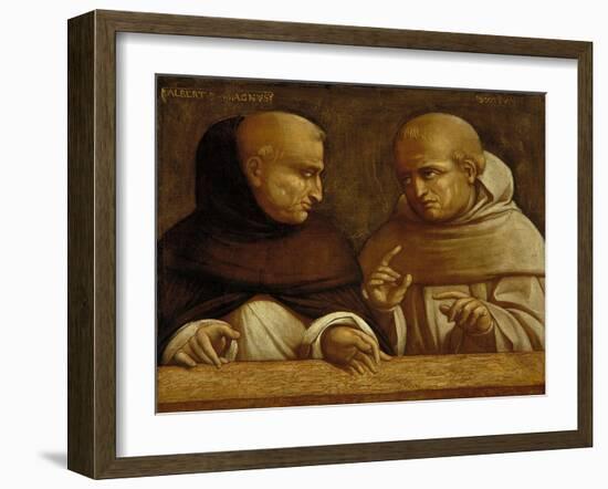 Albert the Great and Giovanni Duns Scotus-Bernardo Bellotto-Framed Giclee Print