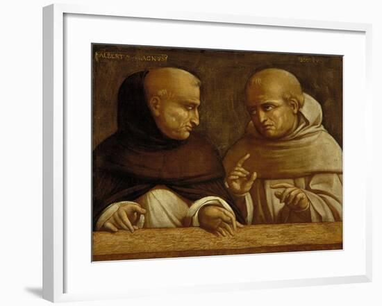 Albert the Great and Giovanni Duns Scotus-Bernardo Bellotto-Framed Giclee Print