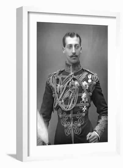 Albert Victor, Duke of Clarence (1864-189), English Prince, C1890-null-Framed Photographic Print