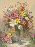 Spring Flowers and Poole Pottery-Albert Williams-Giclee Print