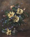 Madame Butterfly Roses in a Glass Vase-Albert Williams-Giclee Print