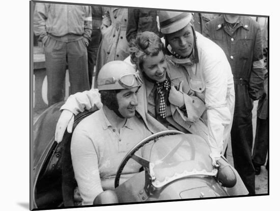 Alberto Ascari in a Ferrari, 1953-null-Mounted Photographic Print