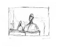 Galerie Maeght, 1957-Alberto Giacometti-Framed Collectable Print