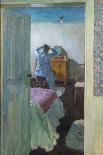 Window in Orbetello, C.1980 (Oil on Board)-Alberto Morrocco-Giclee Print