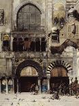 The Entrance to the Yeni-Djami Mosque in Constantinople, 1870-Alberto Pasini-Photographic Print