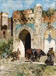The Entrance to the Yeni-Djami Mosque in Constantinople, 1870-Alberto Pasini-Photographic Print