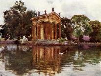 Ornamental Water, Villa Borghese-Alberto Pisa-Giclee Print