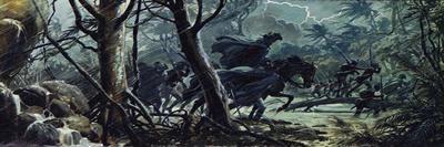 One of Clive's Exploits Was to March to Arcot in a Fierce Monsoon-Alberto Salinas-Giclee Print