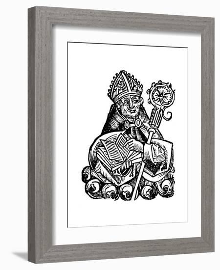 Albertus Magnus (C1200-128) German-Born Dominican Friar, 1493-null-Framed Giclee Print