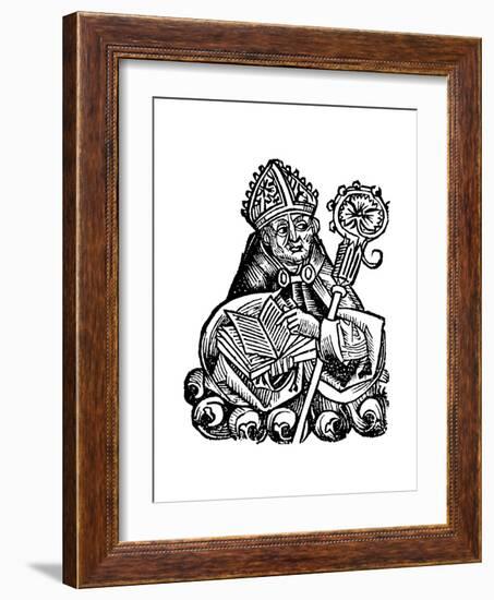 Albertus Magnus (C1200-128) German-Born Dominican Friar, 1493-null-Framed Giclee Print