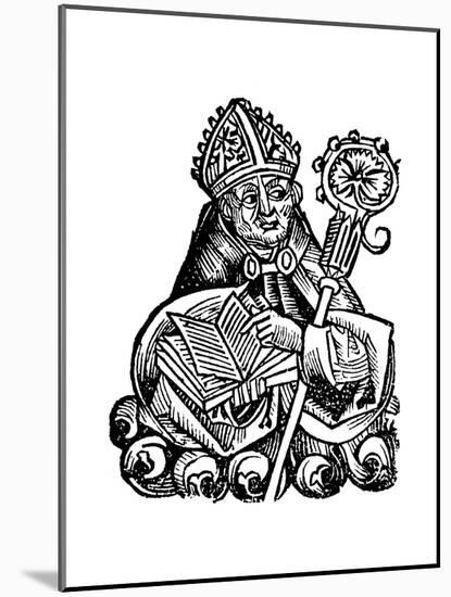 Albertus Magnus (C1200-128) German-Born Dominican Friar, 1493-null-Mounted Giclee Print