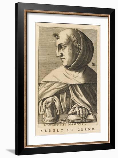 Albertus Magnus German Scholar Bishop of Ratisbon-Nicolas de Larmessin-Framed Art Print