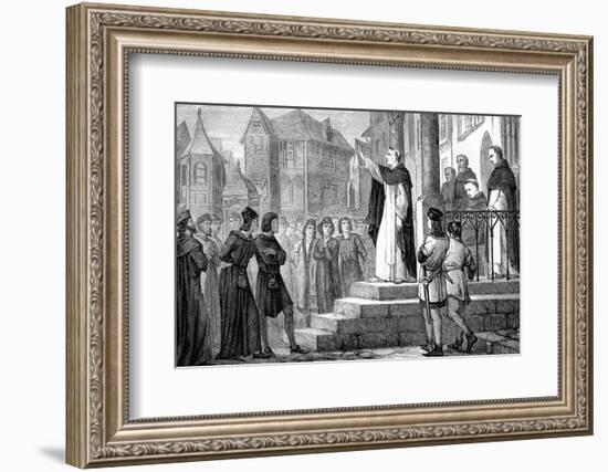 Albertus Magnus, German Theologian-Science Photo Library-Framed Photographic Print