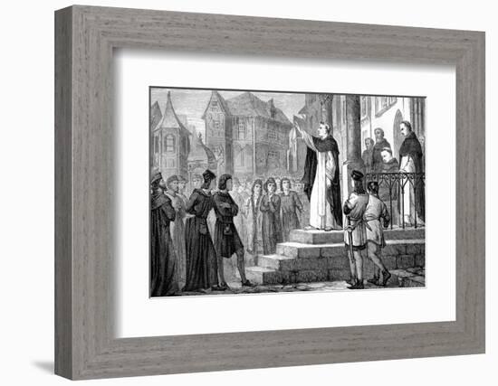 Albertus Magnus, German Theologian-Science Photo Library-Framed Photographic Print