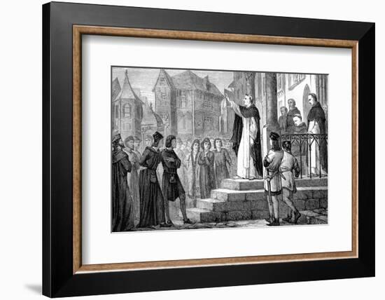 Albertus Magnus, German Theologian-Science Photo Library-Framed Photographic Print