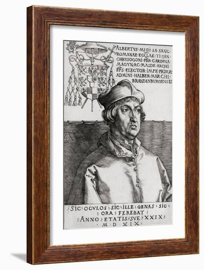 Albertus Magnus-Albrecht Dürer-Framed Art Print