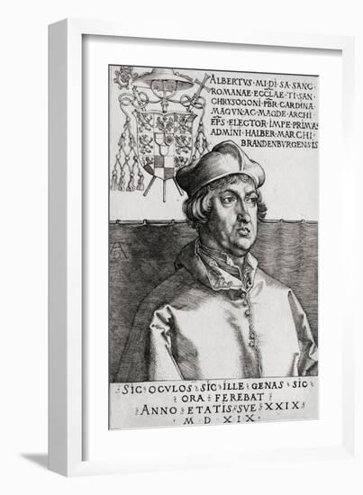 Albertus Magnus-Albrecht Dürer-Framed Art Print